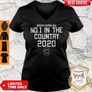 Pretty South Carolina No 1 In The Country 2020 V-Neck
