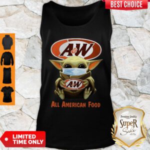 Pretty Star Wars Baby Yoda Mask Hug Aw All American Food Covid-19 Tank Top - Design By Refinetee.com