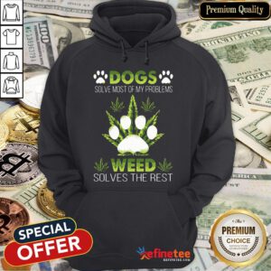 Pro Dogs Solve Most Of My Problems Hoodie - Design By Refinetee