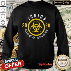 Pro Junior 2020 Class Of The Quarantined Sweatshirt - Design By Refinetee
