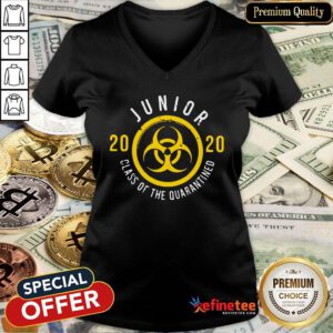 Pro Junior 2020 Class Of The Quarantined V-neck - Design By Refinetee