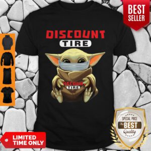 Top Baby Yoda Face Mask Hug Discount Tire I Can’t Stay At Home Shirt - Design By Refinetee.com