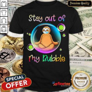 Top Hedgehog Wear Medical Mask Stay Out Of My Bubble Coronavirus Shirt - Design By Refinetee