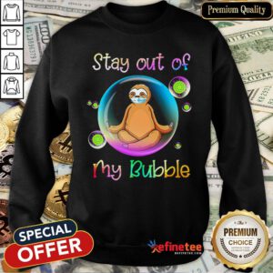 Top Hedgehog Wear Medical Mask Stay Out Of My Bubble Coronavirus Sweatshirt - Design By Refinetee