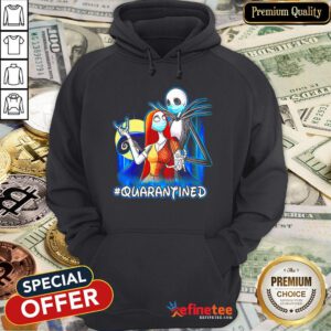 Top Jack And Sally Quarantined Hoodie - Design By Refinetee