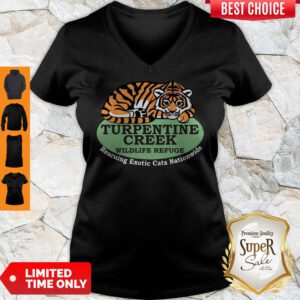 Top Rescuing Exotic Cats Nationwide V-neck - Design By Refinetee.com