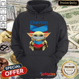 Top Star Wars Baby Yoda Mask Hug Chevron Covid-19 Hoodie- Design By Refinetee