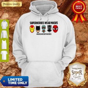 Top Superheroes Wear Masks Nursery Superheroes Hoodie - Design By Refinetee.com