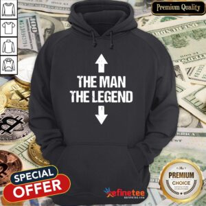 Top The Man The Legend Hoodie - Design By Refinetee