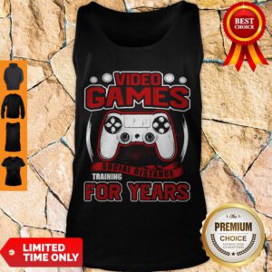 Top Video Game Social Distance Training For Years Tank Top - Design By Refinetee.com