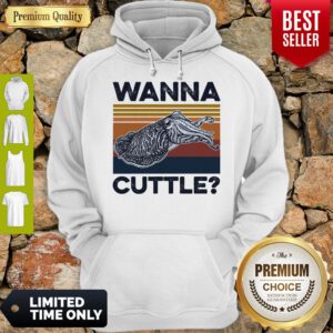 Top Wanna Cuttle Vintage Hoodie - Design By Refinetee.com