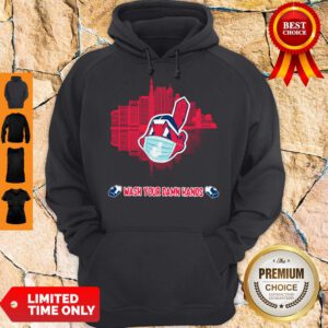 Top Wash Your Damn Hands Cleveland Indians Hoodie - Design By Refinetee.com