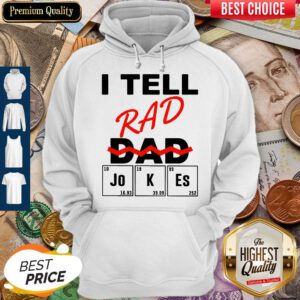 Awesome I Tell Rad Dad Jokes Hoodie