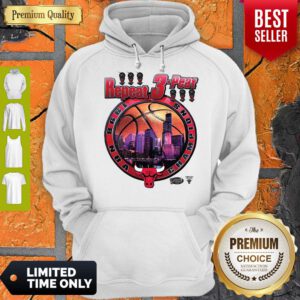Funny Chicago Bulls Starter 1998 Champions Nba Repeat 3 Peat Hoodie