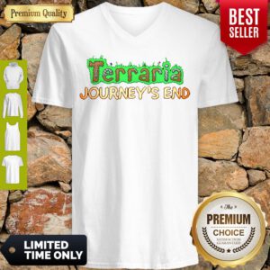 Funny Terraria Journey’s End V-Neck
