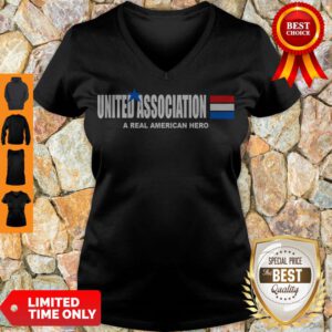 Funny United Association A Real American Hero V-Neck
