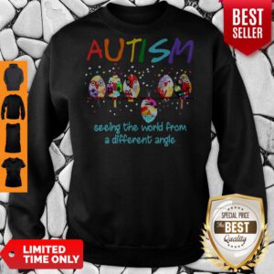 Good Bird Autism Seeing The World From A Different Angle Sweatshirt