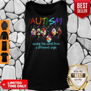 Good Bird Autism Seeing The World From A Different Angle Tank Top