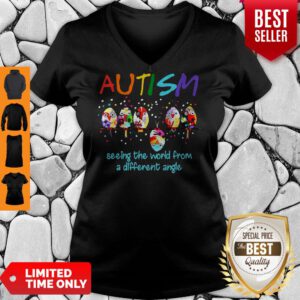 Good Bird Autism Seeing The World From A Different Angle V-Neck