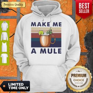 Good Cocktail Make Me A Mule Vodka Vintage Hoodie