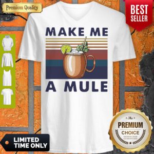 Good Cocktail Make Me A Mule Vodka Vintage V-Neck