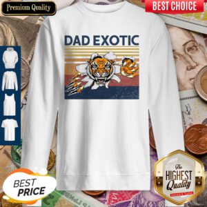 Good Dad Exotic Vintage Sweatshirt