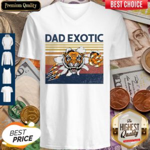 Good Dad Exotic Vintage V-neck