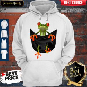 Good Frog In Pocket Hoodie