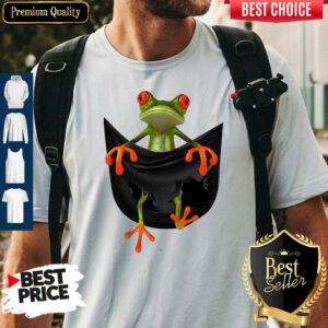 Good Frog In Pocket Shirt