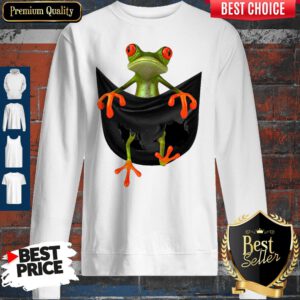 Good Frog In Pocket Sweatshirt