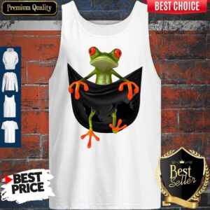Good Frog In Pocket Tank Top
