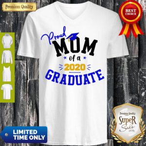 Good Proud Graduation Grandma Of A 2020 Graduate V-Neck