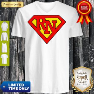 Good Super Nurse Rn Superhero Registered Nurse Hero V-Neck