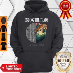 Good Tiger Ending The Trade All Cats Should Live Classic Hoodie