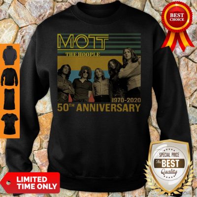 Nice Mott The Hoople 1970 2020 50th Anniversary Sweatshirt