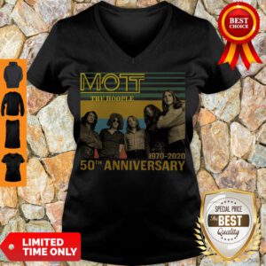 Nice Mott The Hoople 1970 2020 50th Anniversary V-Neck
