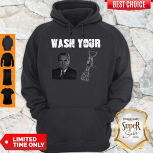 Nice Richard Nixon Wash Your D Beaters Hoodie