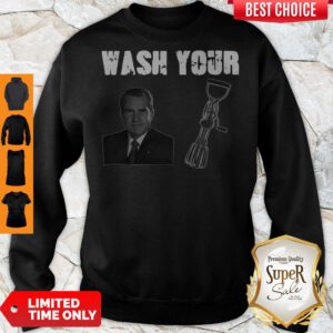 Nice Richard Nixon Wash Your D Beaters Sweatshirt