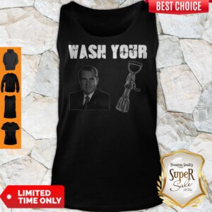 Nice Richard Nixon Wash Your D Beaters Tank Top