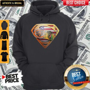 Nice Superman Chicago Bears Vs Washington Redskins American Flag Independence Day Hoodie
