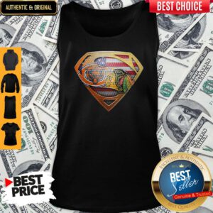 Nice Superman Chicago Bears Vs Washington Redskins American Flag Independence Day Tank Top