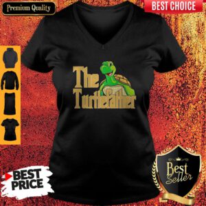 Nice The Turtle Father V-Neck