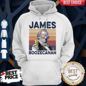 Nice Vintage James Boozecanan Hoodie
