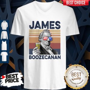 Nice Vintage James Boozecanan V-Neck