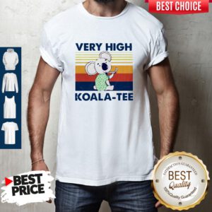 Pretty Very High Koala-Tee Vintage Shirt