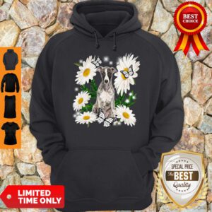 Pro Whippet Daisy Flower Classic T-Hoodie