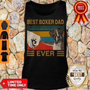 Top Bear Boxer Dad Ever Vintage Tank Top