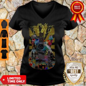Top Pink Floyd Guitar Signatures V-Neck