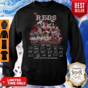 Top The Red 140th Anniversary 1981 2021 Thank You For The Memories Sweatshirt