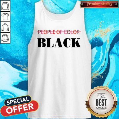 Beautiful People Of Color Black Tank Top